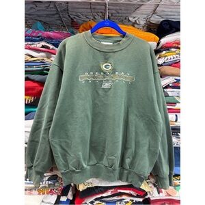 Green Bay Packets Green Crewneck Sweatshirt